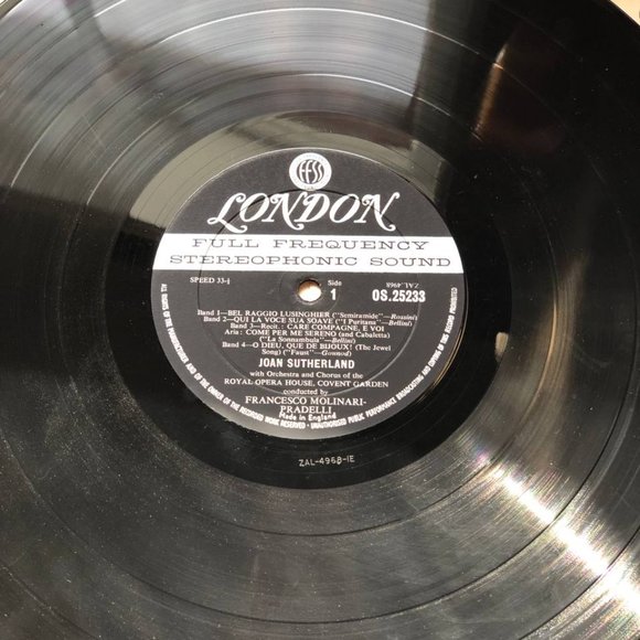 The Art of The Prima Donna Joan Sutherland London Records Vinyl  LP - Picture 8 of 9